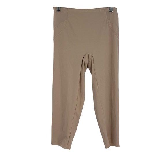 Miraclesuit Fit And Firm Shaping Leggings Tan Pull On Mesh Panels Size XL - Picture 2 of 8